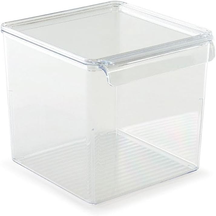 Primanova M-E73-10-16 Cube Organizer with Lid, Transparent