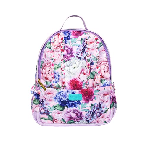 Posh Peanut Ruffled Backpack for Girls - Kinder School Bag for Toddlers and Kids - Georgette