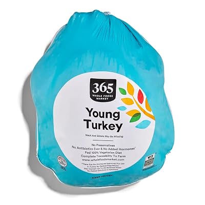 365 Brand Frozen Whole Turkey 10-14 Lbs