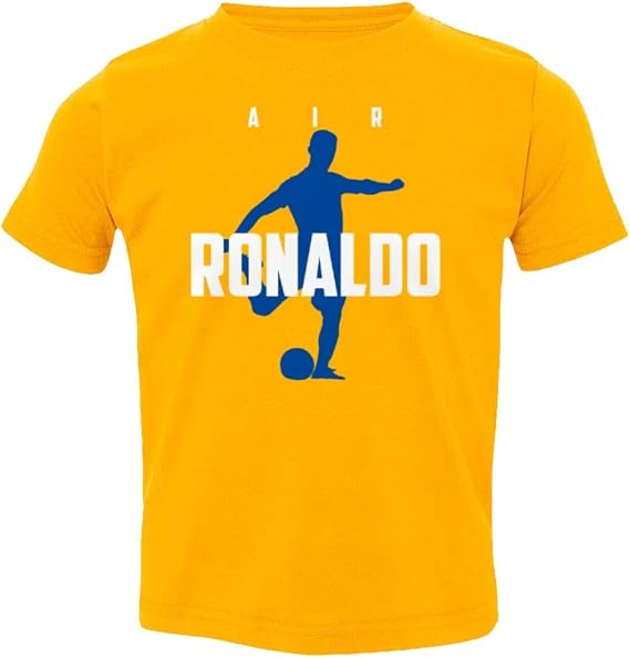 Air Ronaldo 7 Al NASSR Soccer Siuuu Goal Celebration Toddler T-Shirt