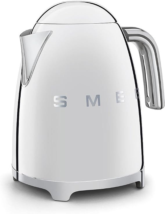 Smeg KLF01SSUK | 50's Retro Style Kettle in Chrome