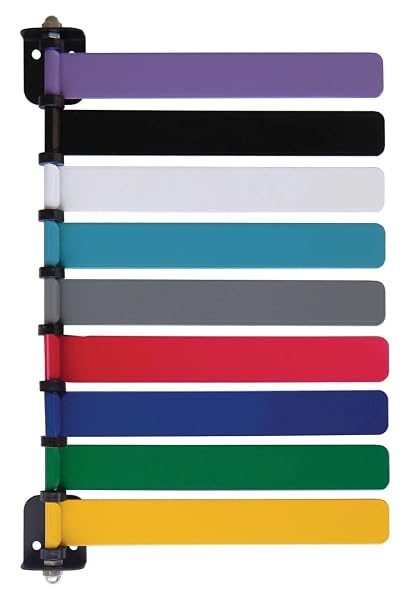 Omnimed American Made Exam Room Status Signal Flag System for 9 Flags, 8" Length