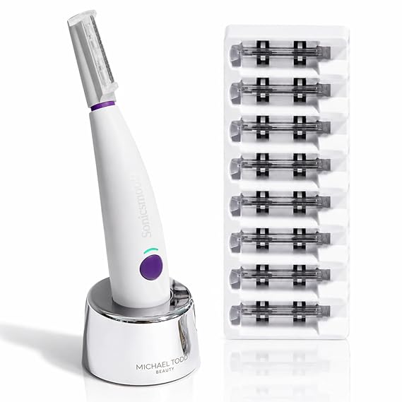 Michael Todd Beauty Sonicsmooth Dermaplane Razor for Women Face