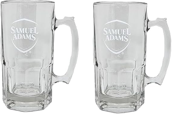 Samuel Adams 1 Liter Stein - Set of 2