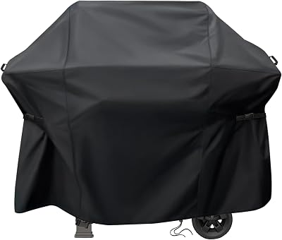 53 Inch Cover for Weber Spirit 4-Burner Grill E-425 Liquid Propane, Outdoor Waterproof Griddle Cover for Weber Spirit 300 & 400 Series Grills, Heavy Duty Cover for BBQ Grill