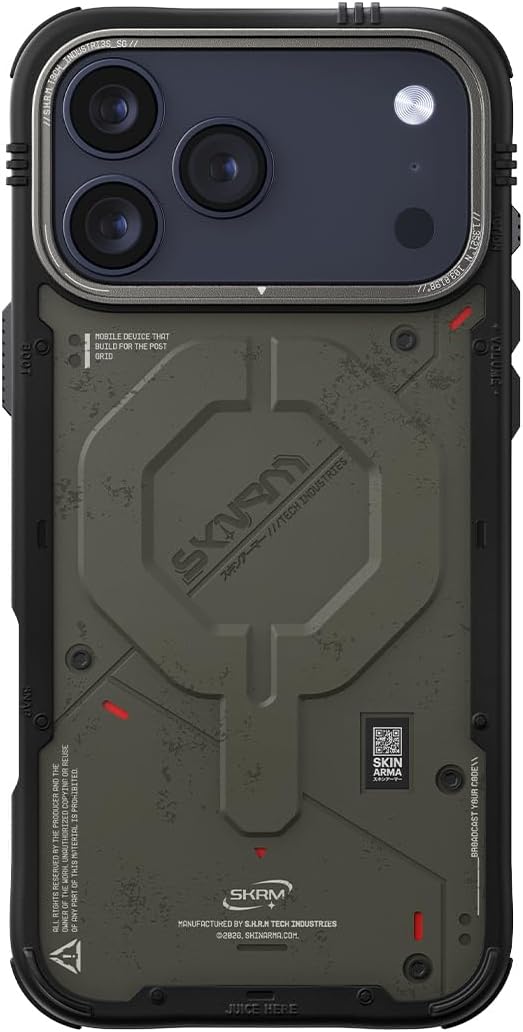 Skinarma Vigor Pro Max Case (2025 Forest Olive) 6.9" Mag-Charge