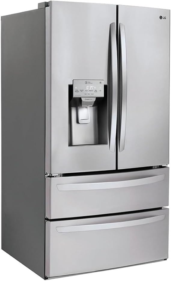 LG LMXS28626S 28 Cu. Ft. Stainless Steel 4-Door French Door Refrigerator