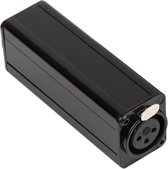 Compact Ground Loop Noise Isolator, Xlr Hum Eliminator Filter, Single Channel Audio Noise Reducer For Studio & Live Sound
