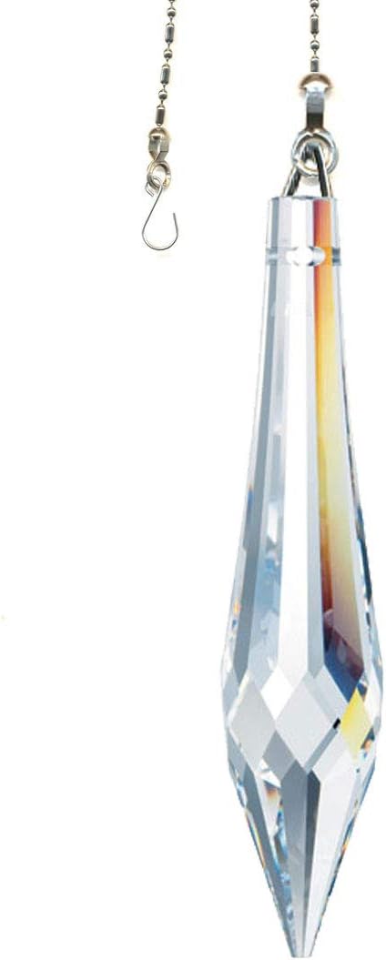 Swarovski Crystal 2.5 Classic Drop Hanging Prism Window Sun Catcher, Brilliance Austrian Crystal