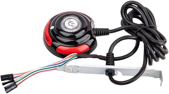 Desktop PC Computer For Case Power Supply Supplies On/Off Reset HDD Push Button Reset Switch With 1.6m Cables