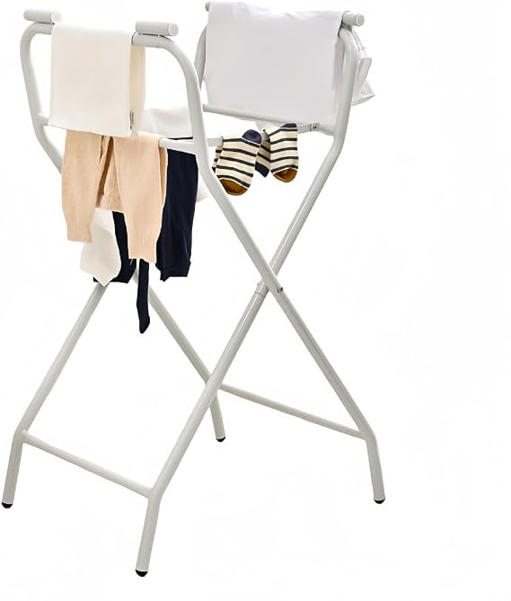 Baby Bath Folding Portable Bathtub with Tall Stand, No Need to bend over, Space Saving and Lightweight, Easy to Storage, Newborn 0-36 Months, Indoor and Outdoor Use, Baby Shower Gift Single