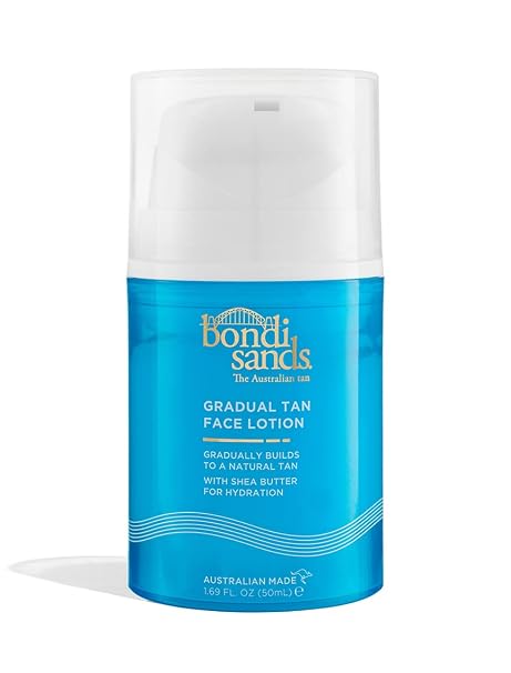 Bondi Sands Gradual Tan Face Lotion | Gradually Builds To A Natural Tan With Shea Butter For Hydration 1.69 FL. OZ. (50mL)