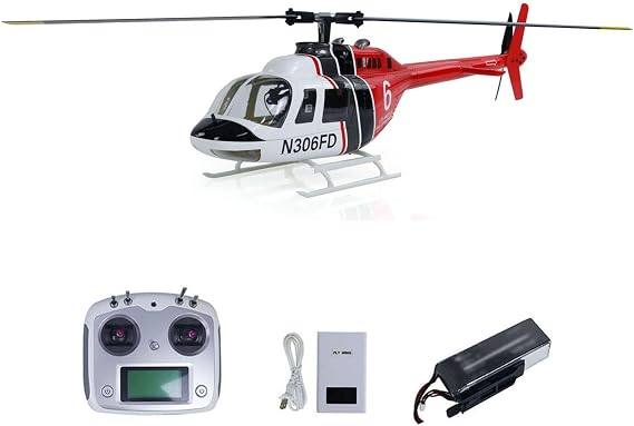 RC Scale Army Helicopter FLYWING 206 V3 RTF Smart Drone Brushless Motor GPS