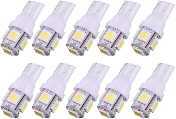beler 10Pcs Dash Instrument Cluster Gauge LED Light Bulb Fit for Honda Civic 6th Gen 1996-2000
