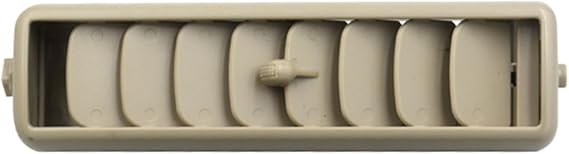 1 Piece AC Panel Grille Cover Side Air Vent for Mitsubishi for pajero V93 V97 ABS Grey Beige Interior Accessory for Car Styling and Personalization(beige)