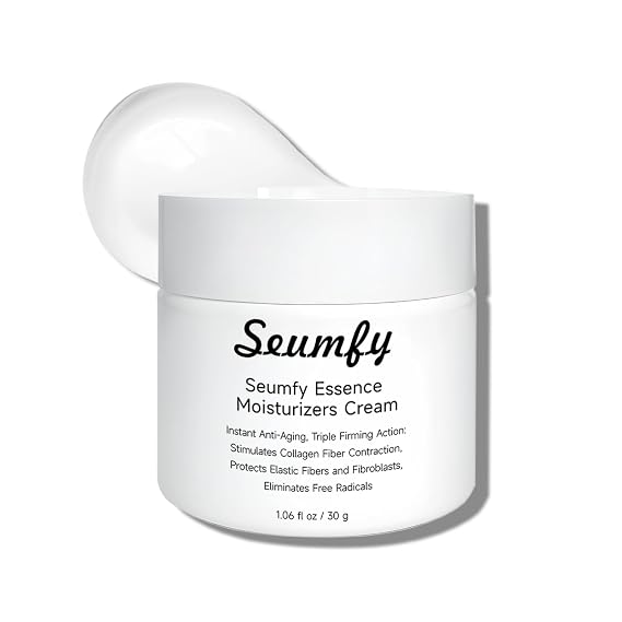 Face Moisturizer Cream Anti Wrinkle Essence Cream with Sodium Hyaluronate for Dry Acne-Prone and Sensitive Skin,30g/1.06 Fl.Oz