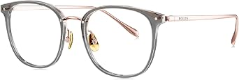 BOLON Lightweight TR & Titanium Trendy Eyeglass Frames BT6025 Shinagawa 51mm, Exclusive Eyewear Brand of EssilorLuxottica