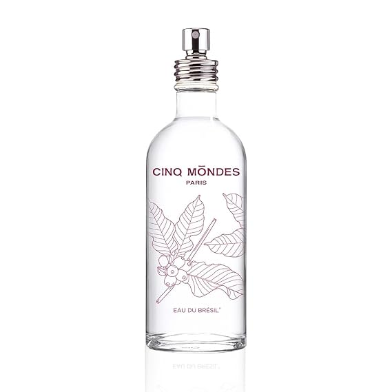 Cinq Mondes Eau Du Bresil Fresh Aromatic Mist- 3.4 Fl.Oz. - Body Spray - For Home, Linens And Pillows - Exotic And Citrus Fragrance With Lime Pulp And Coconut Water