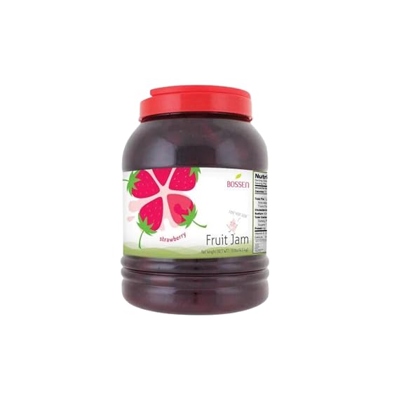 Bossen Fruit Jam/Smoothie Paste (Bottle, Strawberry)