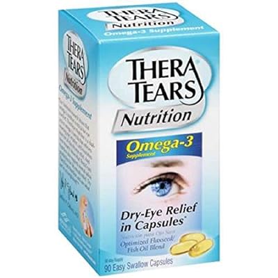 Thera Tears Eye Nutrition Softgels 90 ct 6 Pack