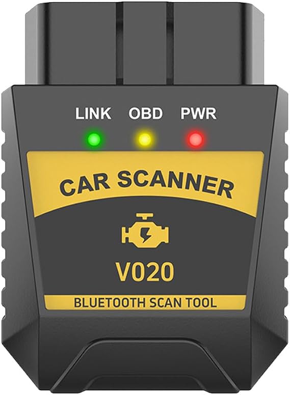 ZIMISI OBD2 Scanner Reader, Car Code Reader Connect to Phone, Auto Diagnostic Scan Tool, OBD2 Scanner for Reset/Clear Car Engine Error Code, Fits iPhone & Android