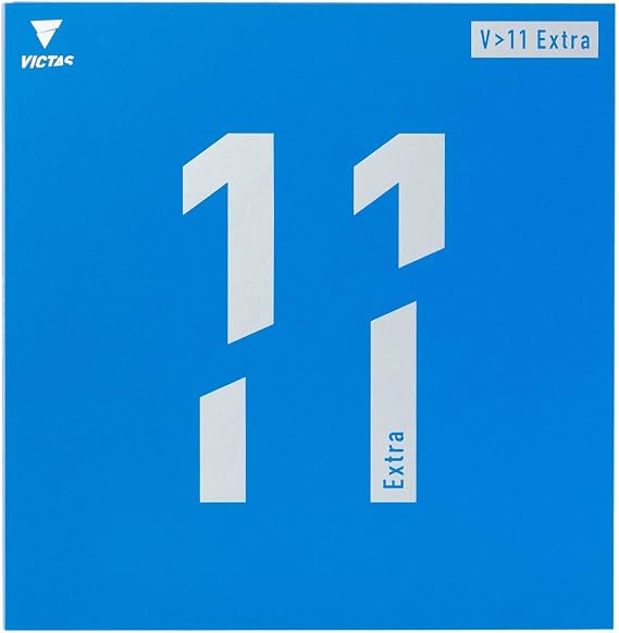 Victoras 020811 Table Tennis Rubber V>11 Extra Extra Lightning Tension Soft Back Red/Black