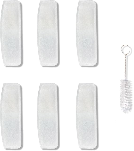 Haustier WF007L Automatic Cat Water Dispenser Compatible Water Dispenser Filter Set (6 Pieces)