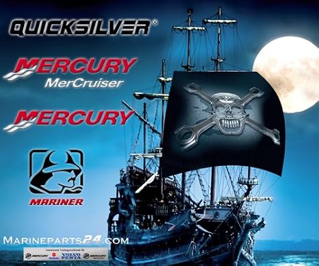 New Mercury Mercruiser Quicksilver OEM Part # 39-893525A02 Ring Set .25 O/S