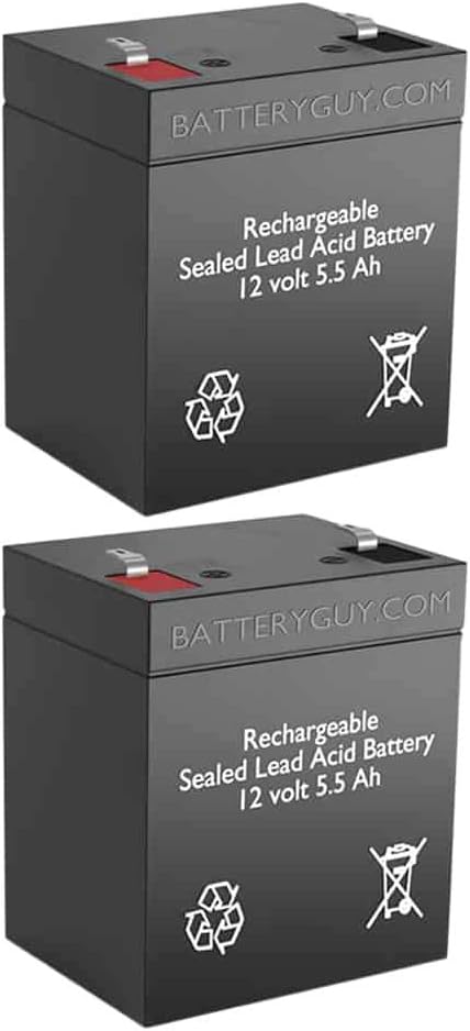 BatteryGuy F6C900fcUNV replacement battery - BatteryGuy BGH-1255F2 brand equivalent (Rechargeable, High Rate) - Qty of 2
