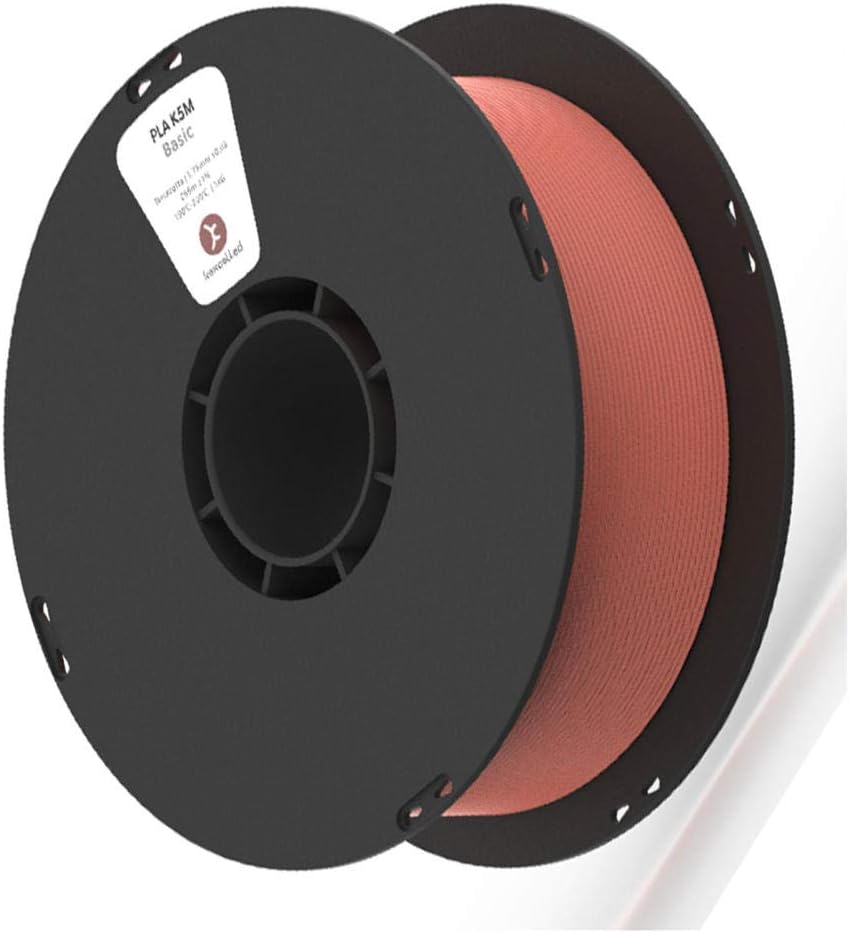 3D Printer Filament 1kg, PLA K5M Filament 1.75mm, Matte Texture - Terracotta