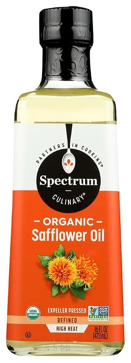 Spectrum Naturals, Organic Safflower Oil, High Heat, 16 fl oz (473 ml) - 2pc