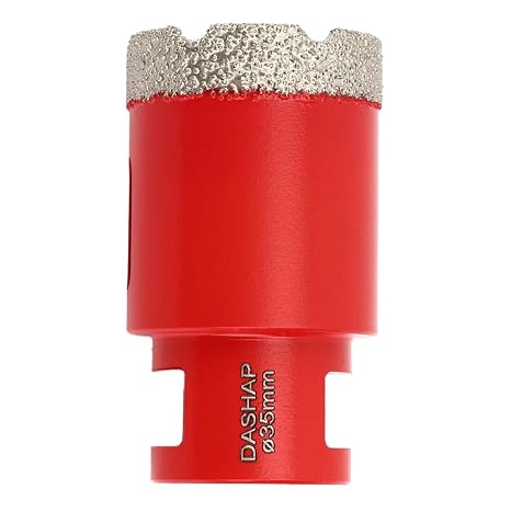 Diamond Drill Bits Kit - 35MM with Aluminum Box