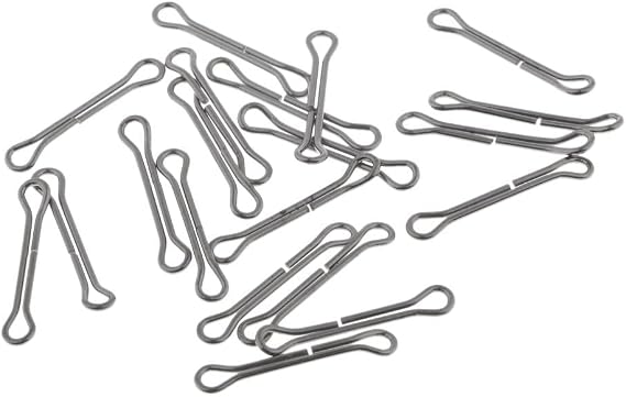 20pcs Fly Tying Shanks for and Streamers