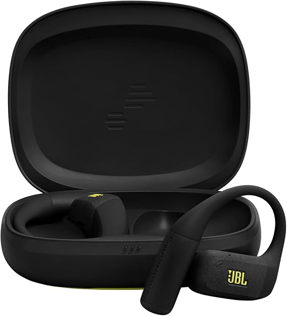 JBL Endurance Zone, True Wireless Open-Ear Sport Headphones, Black/Lime