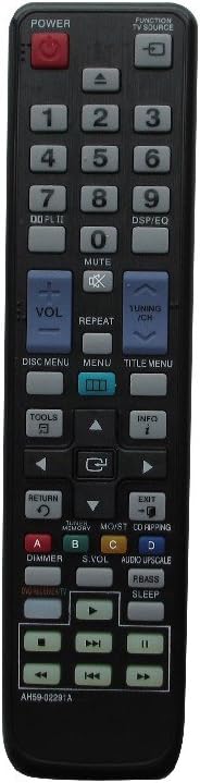 HCDZ Replacement Remote Control for Samsung AH59-02540A HT-E455K Digital Home Entertainment System