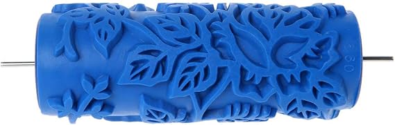 5" Embossed Paint Roller Sleeve Wall Texture Stencil Brush Pattern Decor 099Y