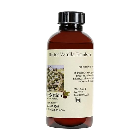 OliveNation Butter Vanilla Emulsion - 32 fl oz