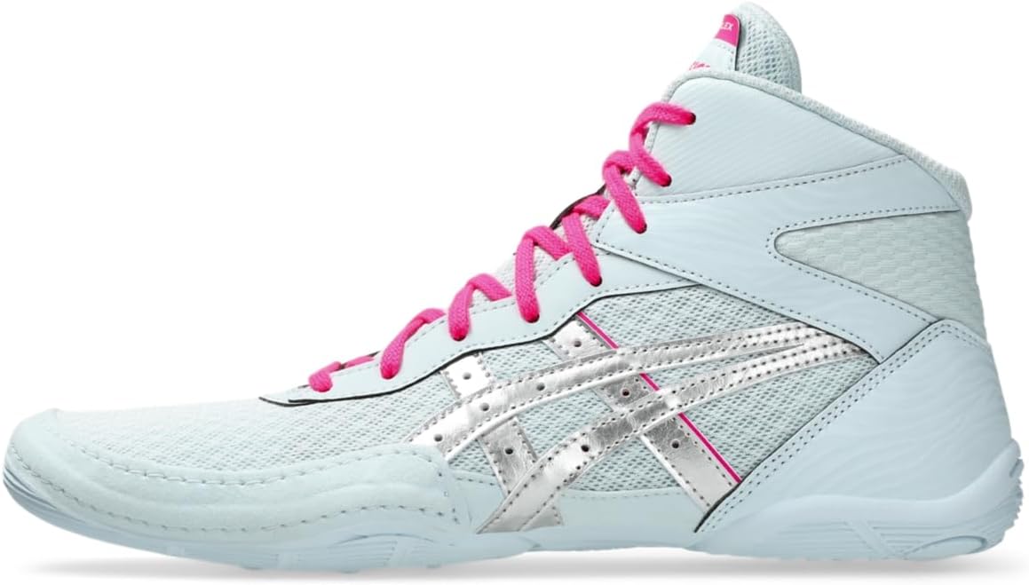 ASICS Men's Matflex 7 Wrestling Shoe, Cool Grey/Pure Silver, 11 M US