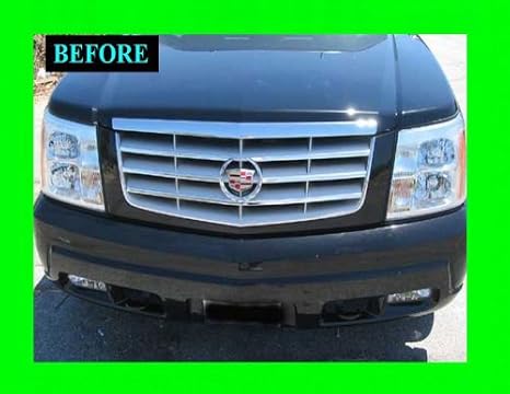 fits 2002-2006 Cadillac Escalade Chrome Grille Grill KIT 2003 2004 2005 02 03 04 05 06 ESV EXT