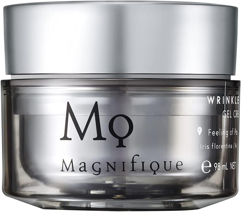 Kose Magnifique Wrinkle Lift Gel Cream, ALL in ONE Skin Care Cream, Quasi-Pharmaceutical Product, Anti-Wrinkle, Mens Skin Care, Lotion, Milky Lotion, Eye Cream, 3.5 oz 100 g