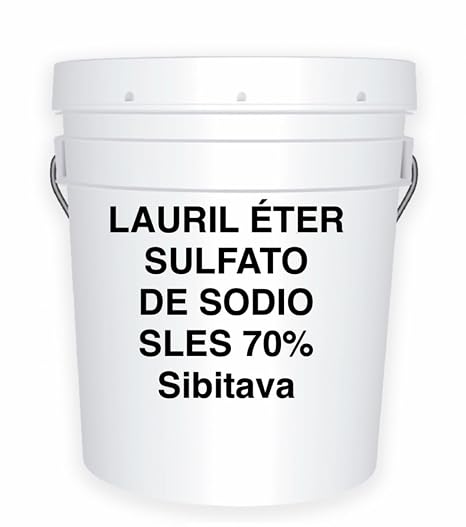 LAURIL ETER SULFATO DE Sodio SLES 70% ALTA CALIDAD 5 gls 640 fl oz $225.00