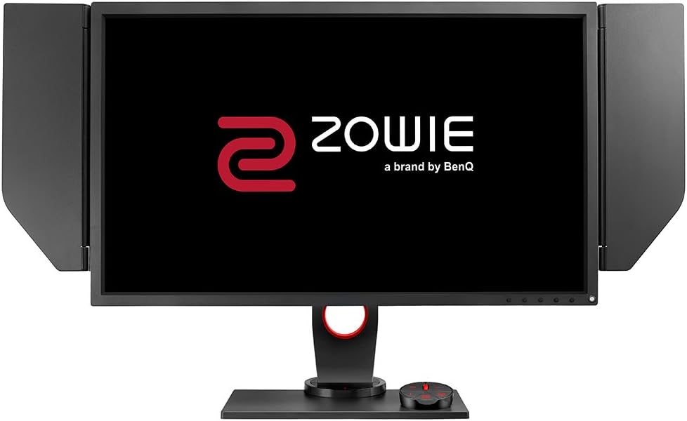 BenQ ZOWIE XL2740 27 Inch 240 Hz Gaming Monitor G-Sync Compatible Adaptive Sync, 1080p 1ms, Black Equalizer, S-Switch, Shield