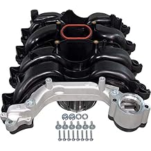 APDTY 726286 Intake Manifold Kit w/Gaskets & Thermostat Improved Aluminum Design