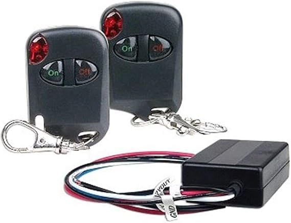 LOGISYS RM02 12v 15A Relay w/Remote Control kit