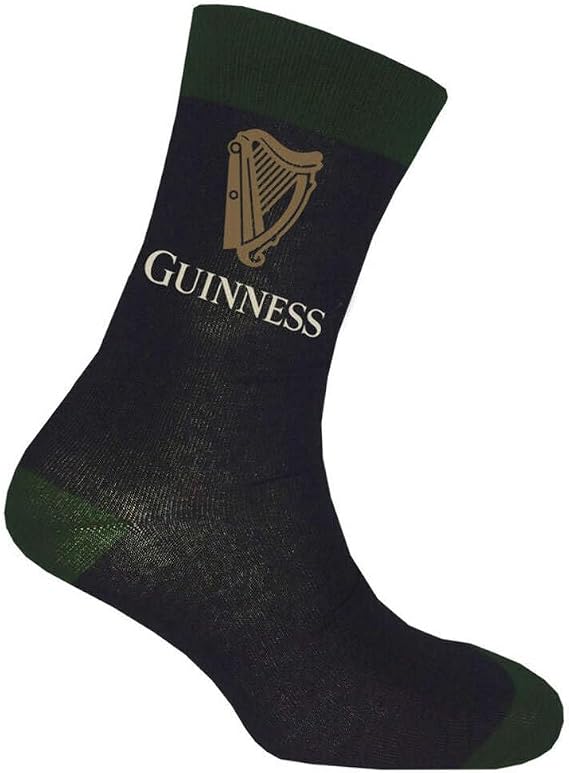 Label Harp Design Guinness Socks 8-11 (EU 42-44) (USA 9-11)