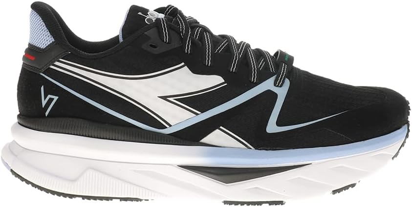 Diadora Womens Atomo V7000 Running Sneakers Shoes - Black - Size 9 M