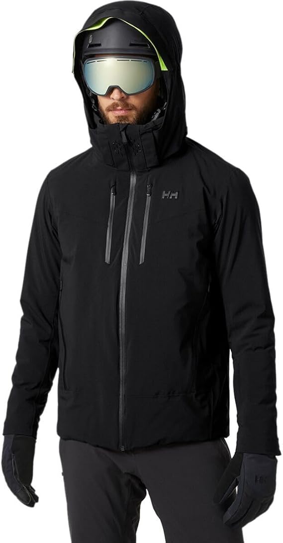 Helly-Hansen Steilhang 2.0 Jacket Mens Skiing-Jackets: Seam Sealed, 4-Way Stretch, Ventilated, With Dual Chest Pockets