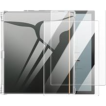 2 in 1 ケースとスクリーンプロテクター Onyx Boox Note Air 4C 10.3 2024 との互換性あり 強化ガラスフィルム付きプロテクティブカバークリア