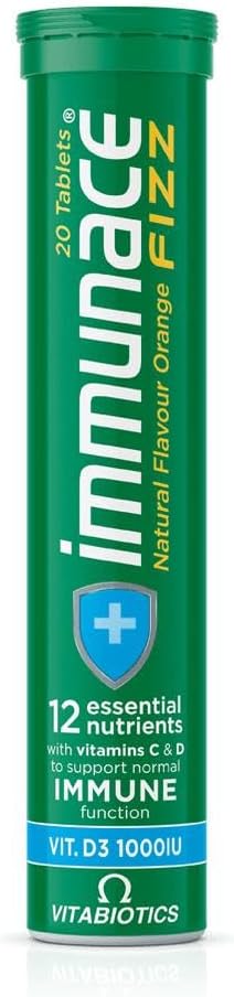 Immunace Fizz 20 Effervescent Multivitamin Tablets for Immunity