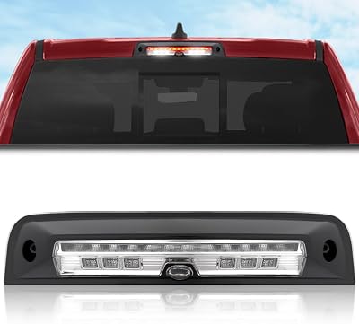 RECON - Fits 19-24 RAM 1500 LED 3rd Brake Light with Ultra High Power CREE XML White LED Cargo Lights Replaces 3rd Brake Light WITH Cargo Camera - Clear Lens